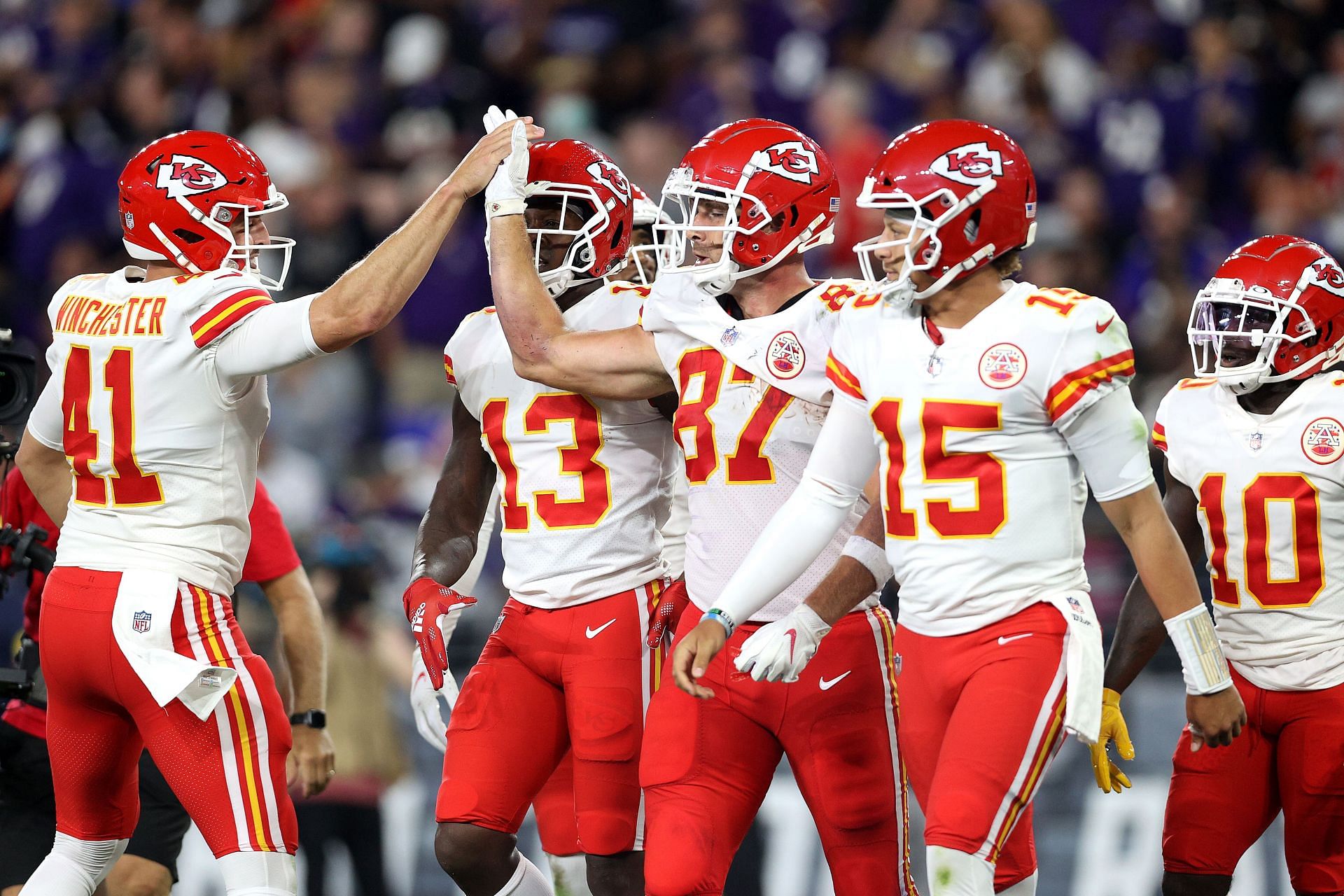 Kansas City Chiefs v Baltimore Ravens