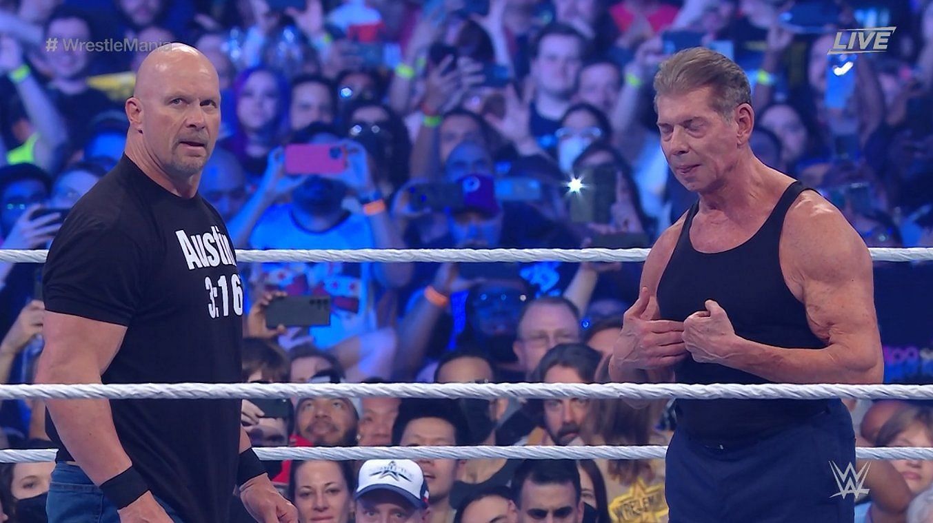 Vince McMahon and Stone Cold back in the ring together once again