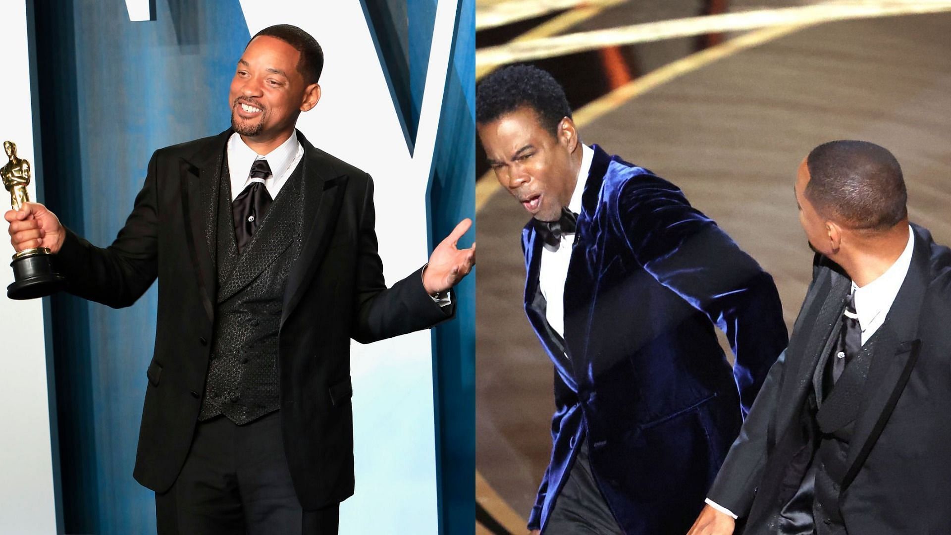 Will Smith has been banned from the Academy for ten years for his slapping Chris Rock at the 2022 Oscars (Image via Getty Images)