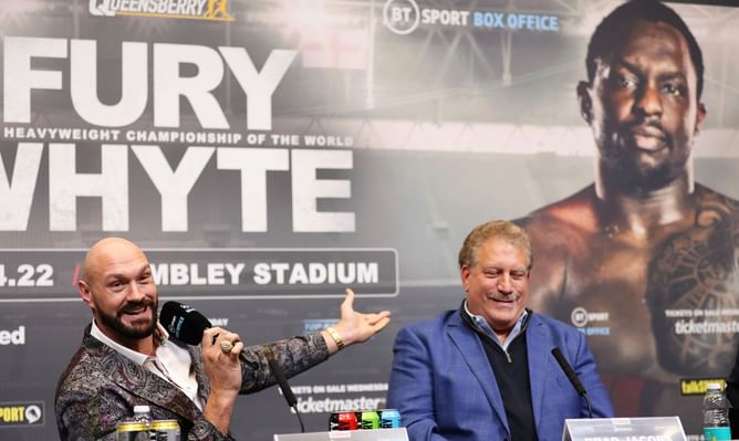 Tyson Fury announces a giveaway of 2 tickets for the Dillian Whyte fight, Furocity merch, cash prize, and more - Here's how to win