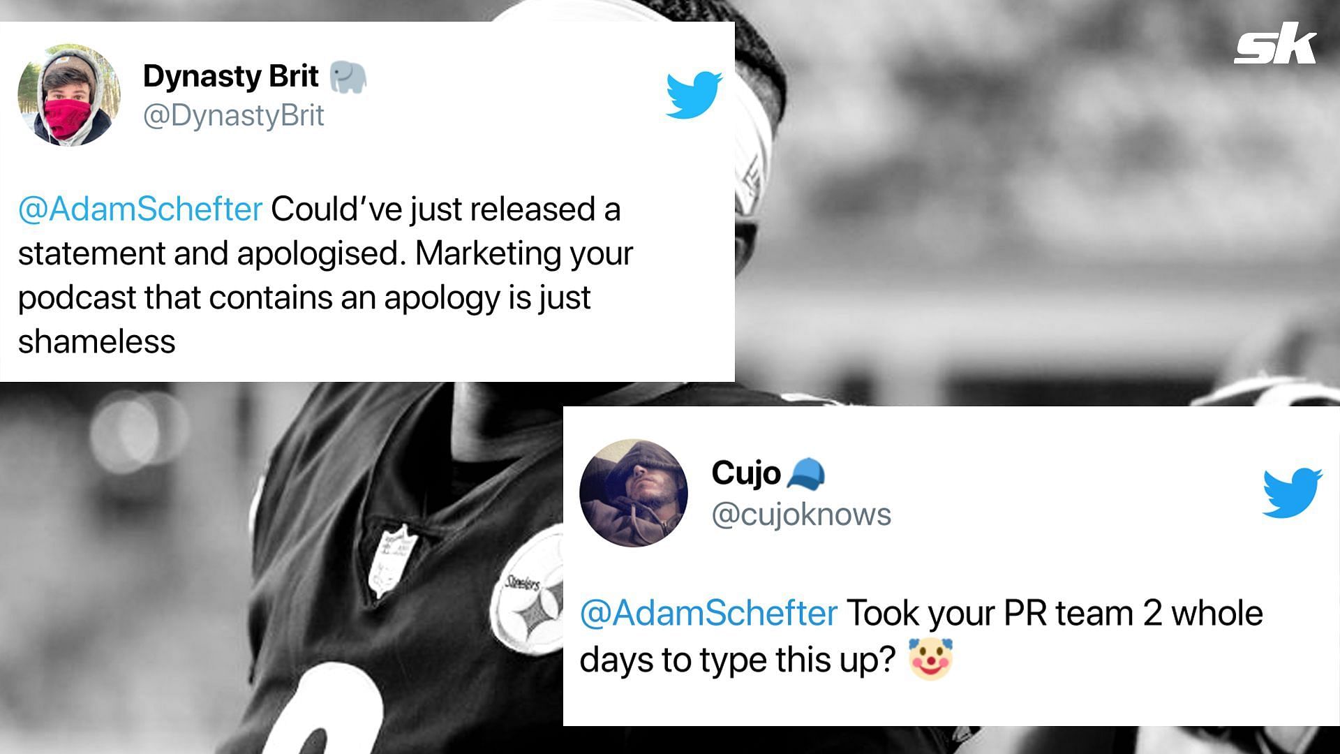 NFL fans react to Adam Schefter&#039;s apology following his insensitive comments about Dwayne Haskins&#039; death