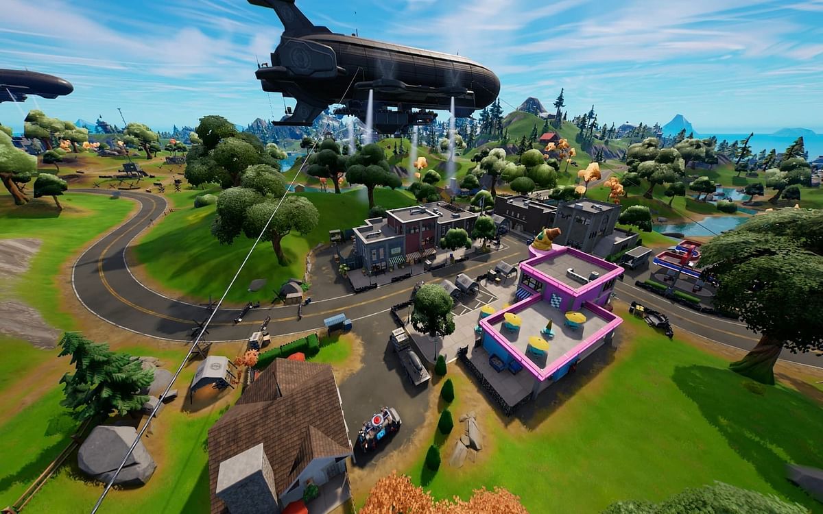 Fortnite leak uncovers where the Coney Crossroads blimp will crash in ...