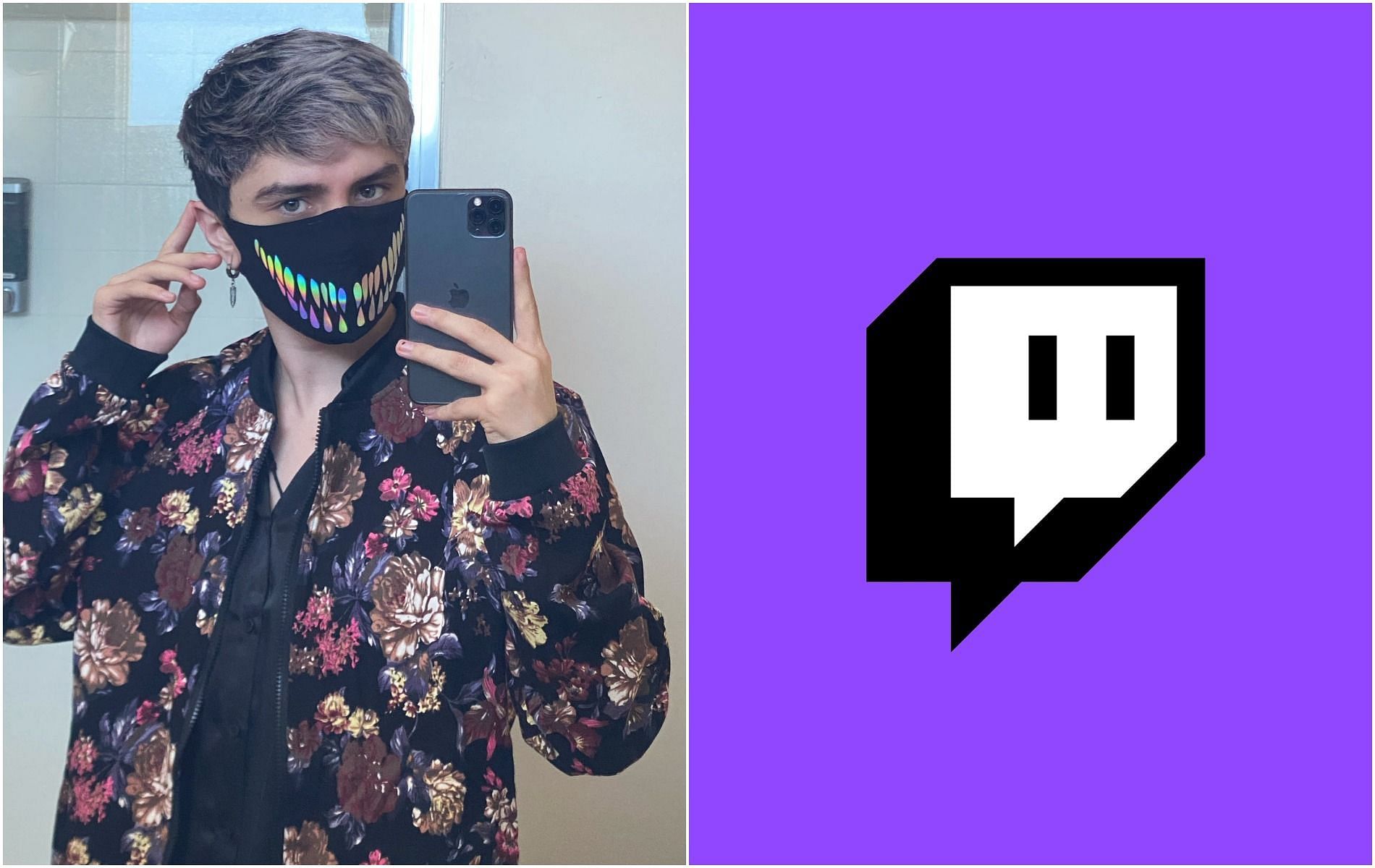 Twitch streamer Diegosaurs was recently swatted during a 12-hour Valorant livestream (Image via Diegosaurs/Twitter)