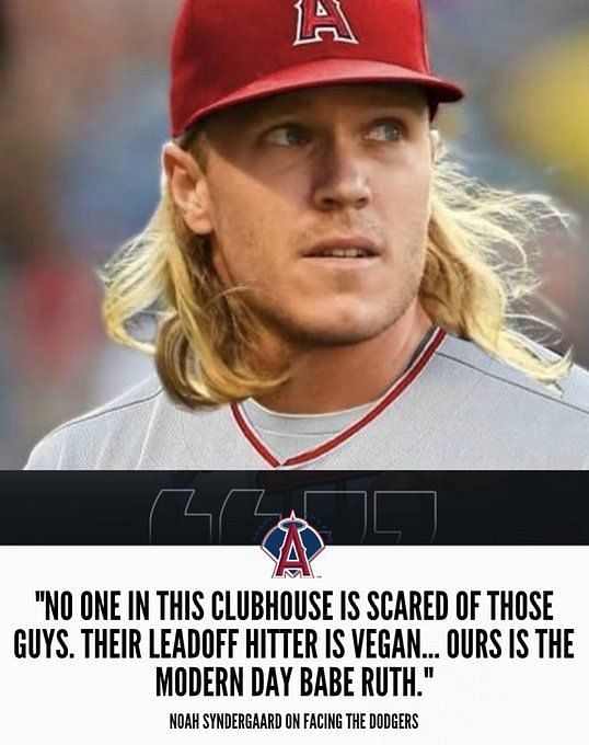 Angels' Noah Syndergaard hilariously fires back at fake quote