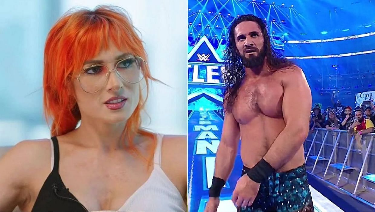 Former RAW Women&#039;s Champion Becky Lynch/Seth Rollins