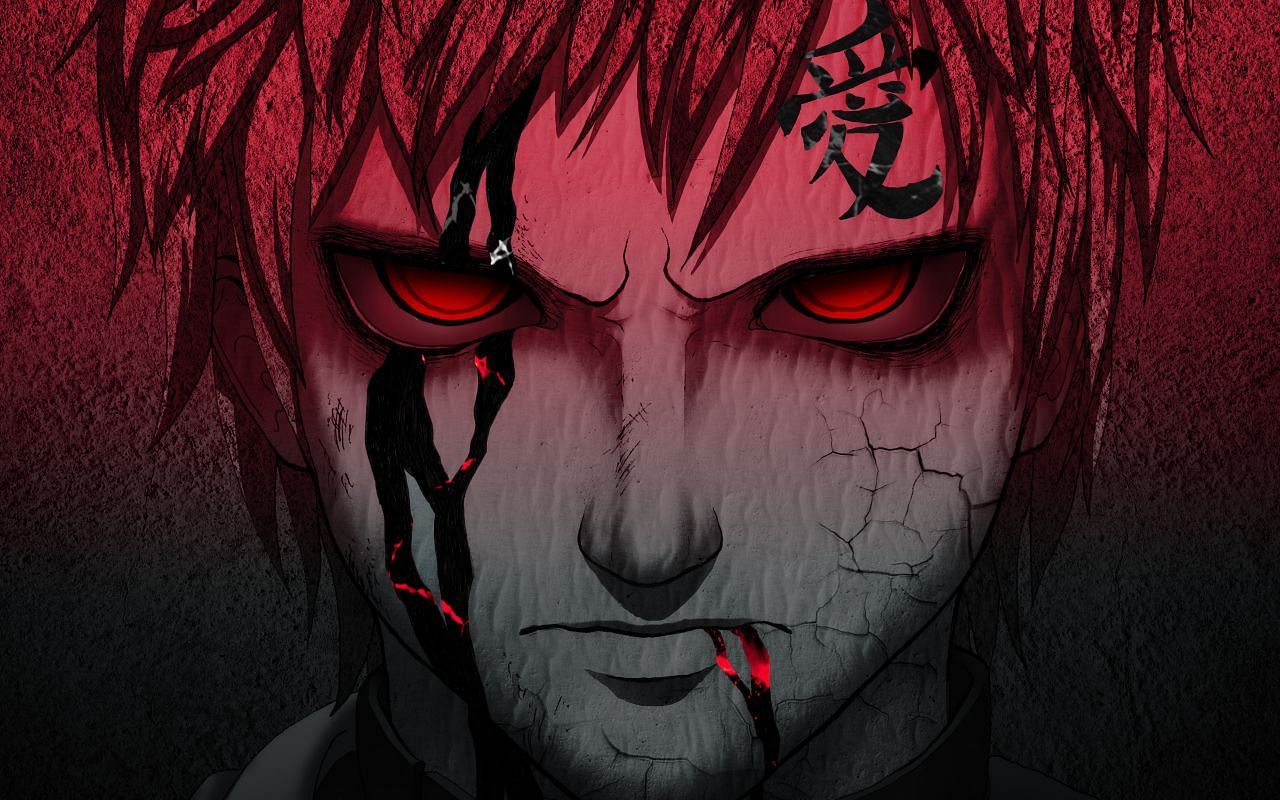 Gaara, as seen in Naruto (Image via Studio Pierrot)