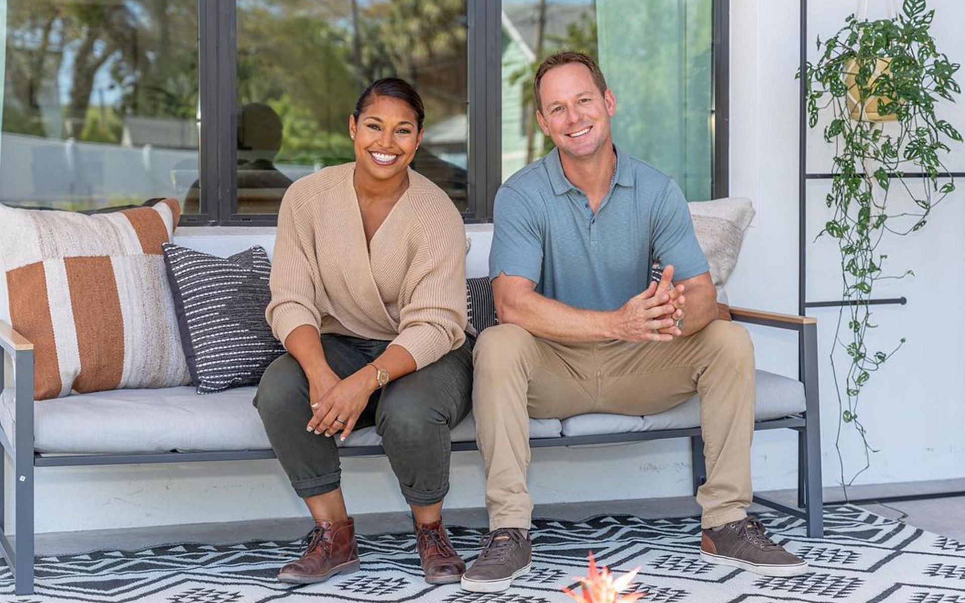 Brian and Mika Kleinschmidt on 100 Day Dream Home (Image via Instagram/mrbreakinground)