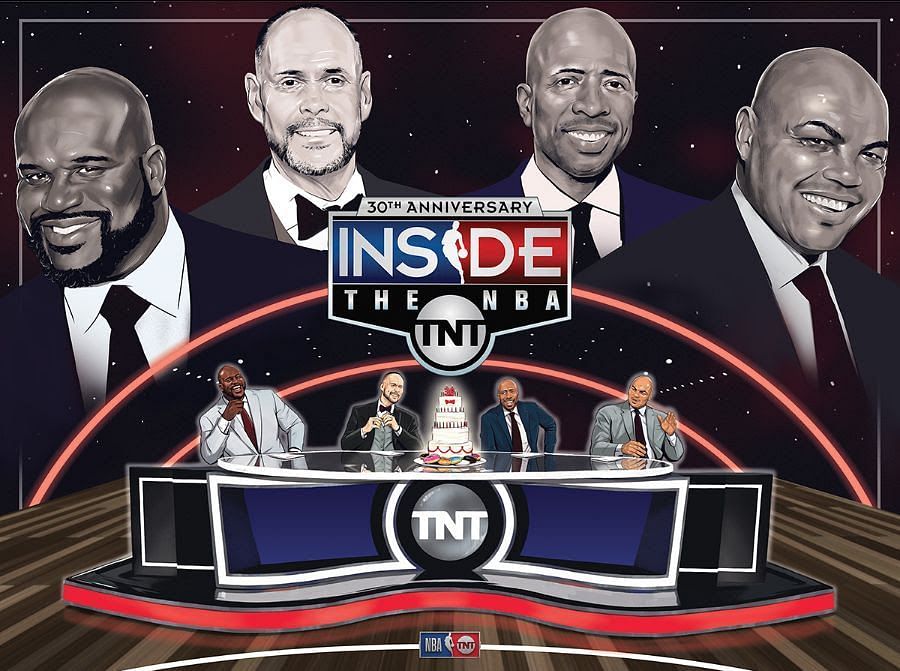 The &quot;Inside the NBA&quot; panel members.
