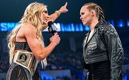 Ronda Rousey and Charlotte sign contract for upcoming match