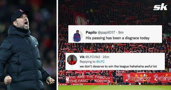"Absolutely horrendous performance" , "What a joke" - Liverpool superstar gets branded 'clear weak point' for first-half performance against Manchester City