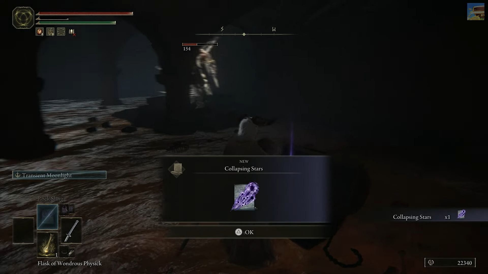 The projectiles from this sorcery are quite good at dealing with passive enemies in Elden Ring (Image via 100% Guides/YouTube)