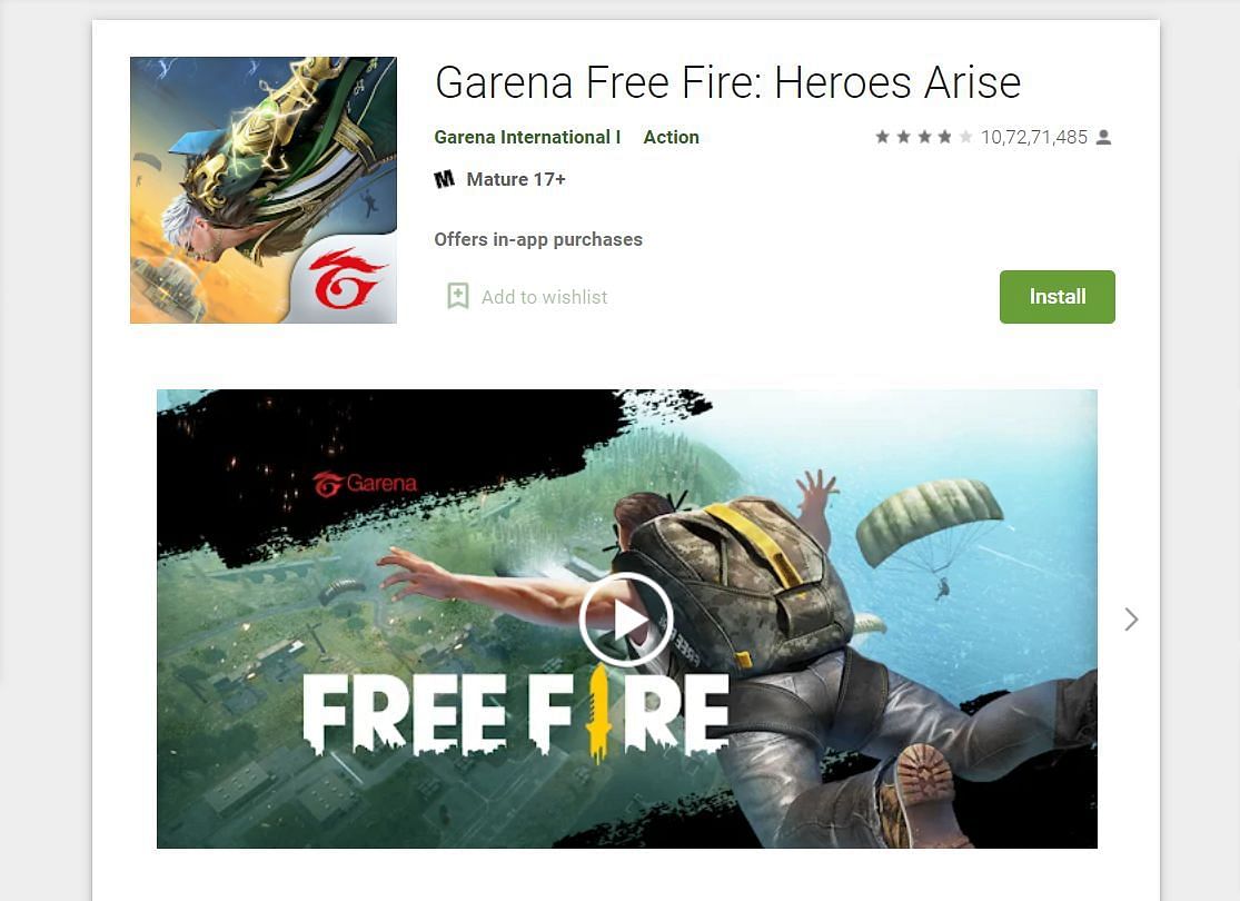 Click the install button (Image via Google Play Store)