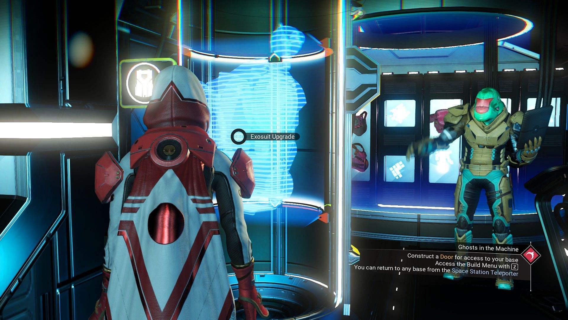 Exosuit upgrade terminal (Image via No Man&#039;s Sky)