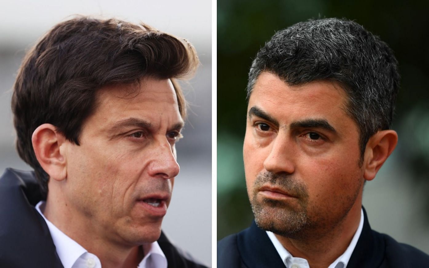 Toto Wolff (left) and Michael Masi (right) (Photo Courtesy: Getty Images)