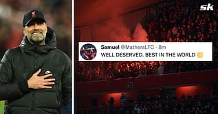 "Dropping 10/10s every fu****g week" - Fans say Liverpool superstar 'walks into every team in the world' after fantastic display against Villarreal