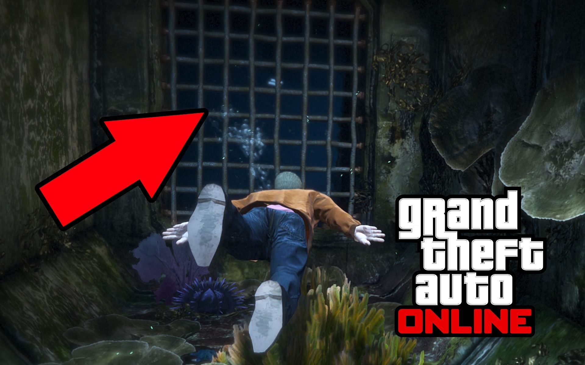 Finding the Drainage Tunnel for The Cayo Perico Heist is easy in GTA Online (Image via Rockstar Games)