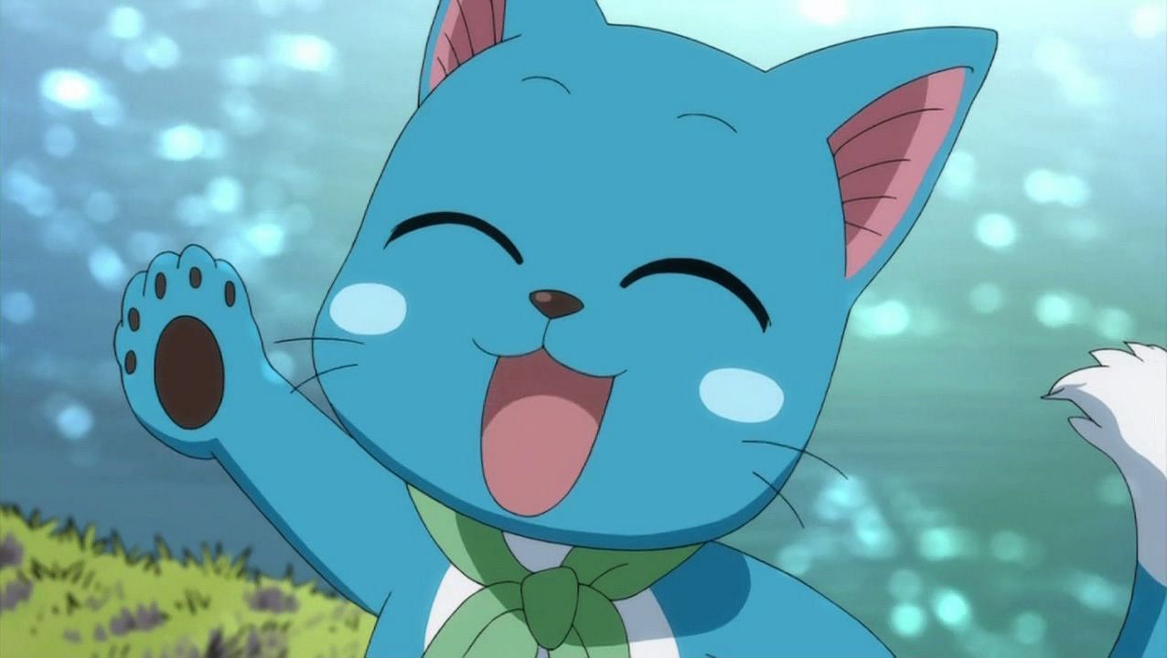 Happy in Fairy Tail (Image via Studio Pierrot)