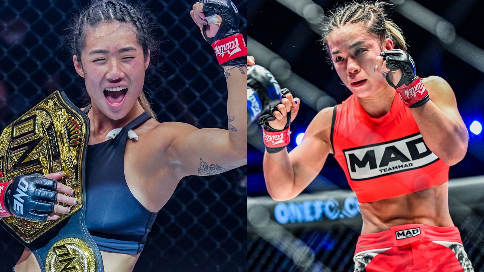 Angela Lee (left) and Seo Hee Ham (right) [Photo Credit: ONE Championship]