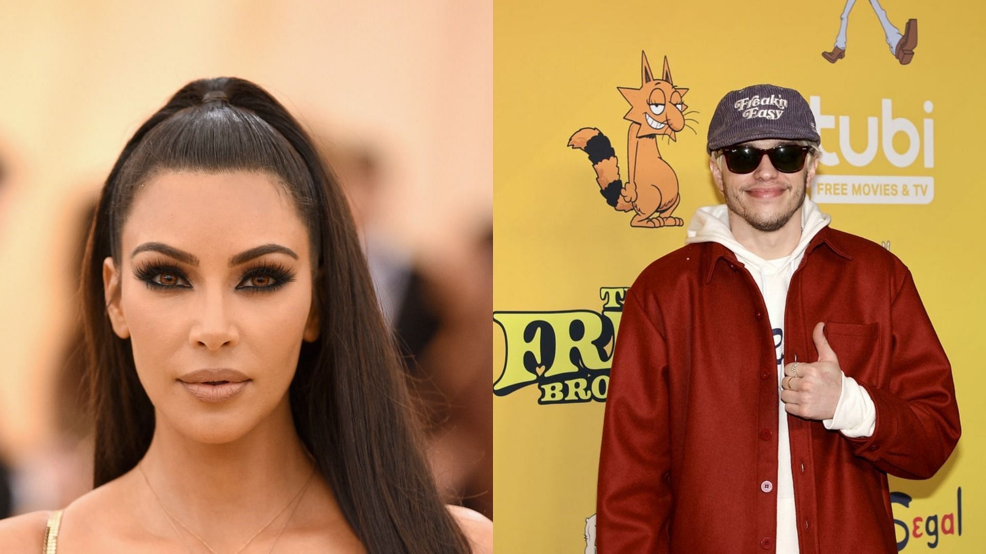 Kim Kardashian and Pete Davidson were first romantically linked in October 2021 (Image via Getty Images/Jason Kempin/Kevin Winter)