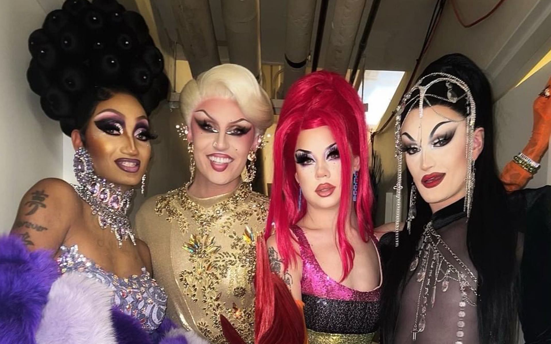 Queens at RuPaul&rsquo;s Drag Race reunion episode (Image via rupaulsdragrace/Instagram)
