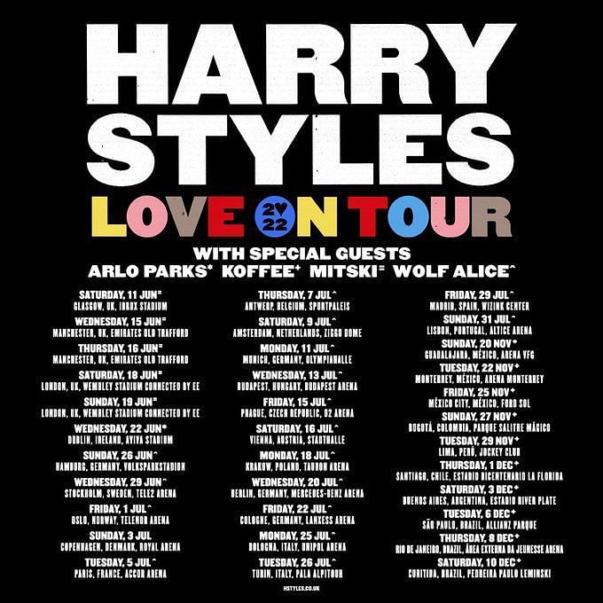 Harry Styles Australia Tour 2023 Tickets, where to buy, dates and more