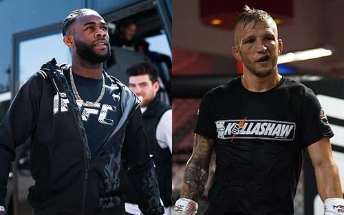 Aljamain Sterling (left) and TJ Dillashaw (right) [Images courtesy: @funkmastermma and @tjdillashaw via Instagram]