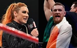 WWE superstar Becky Lynch has a piece of advice for fellow Irishman Conor McGregor