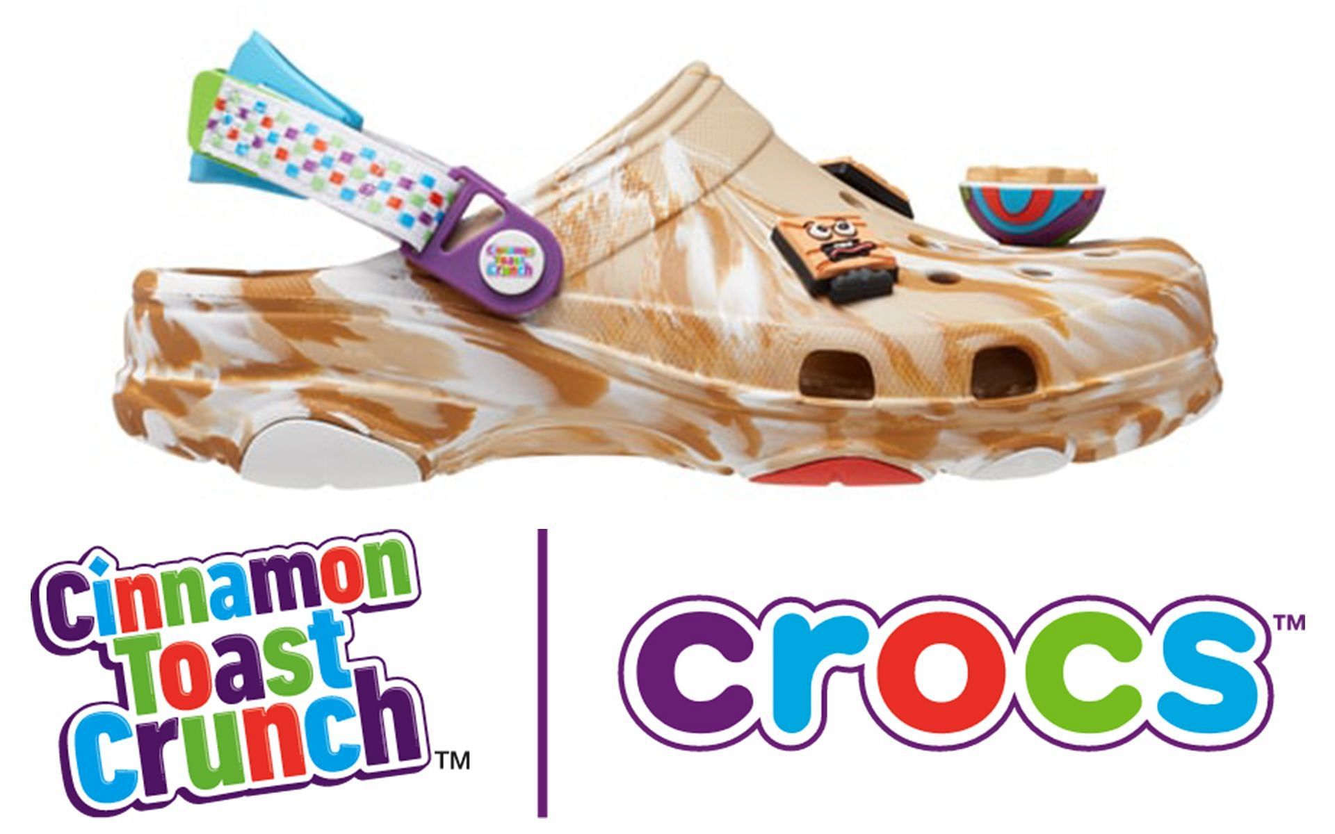 Crocs X General Mills cereal collab (Image via Crocs/ Footlocker)