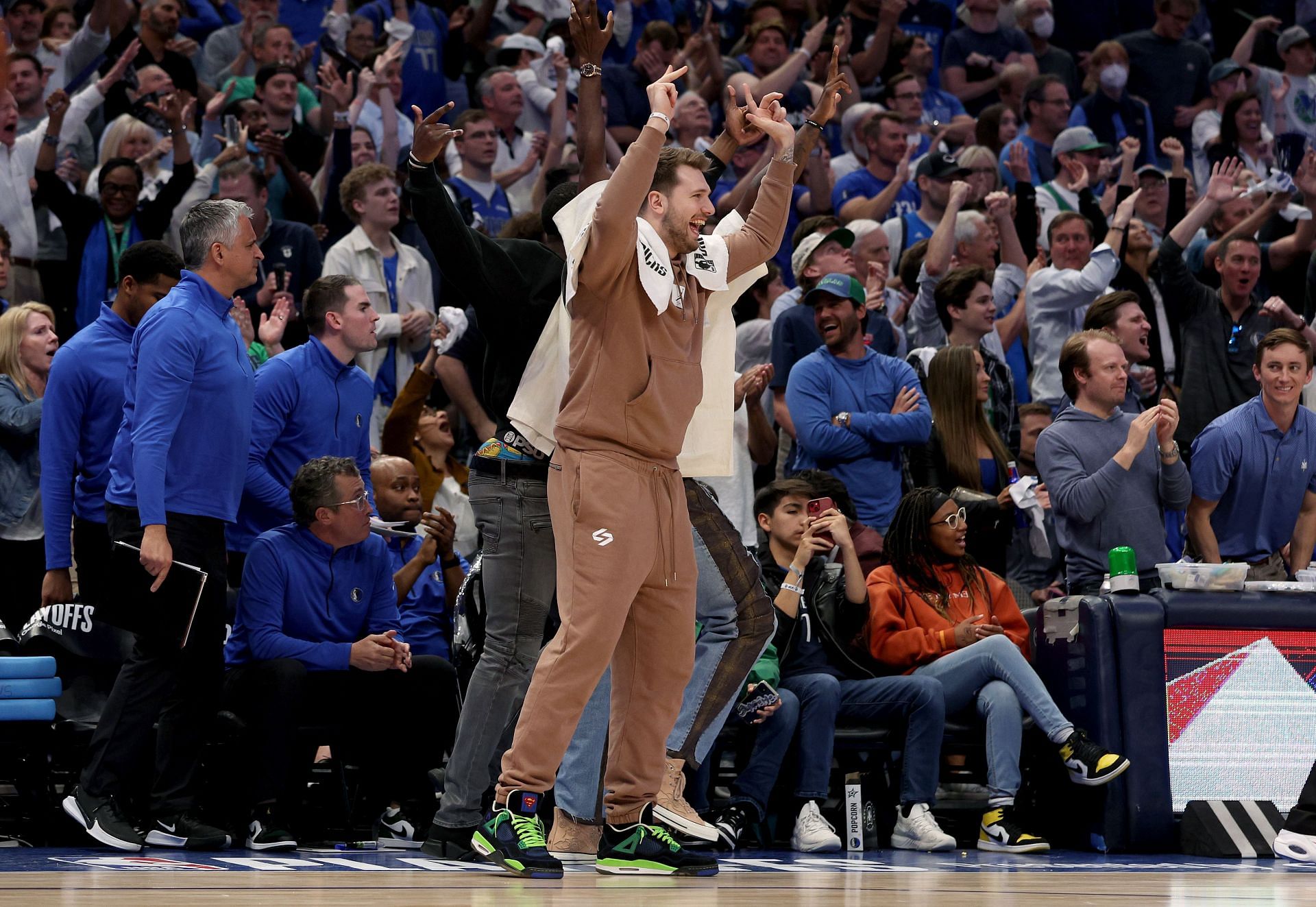 Luka Doncic has been listed as questionable by the Mavericks to face the Jazz in Game 4