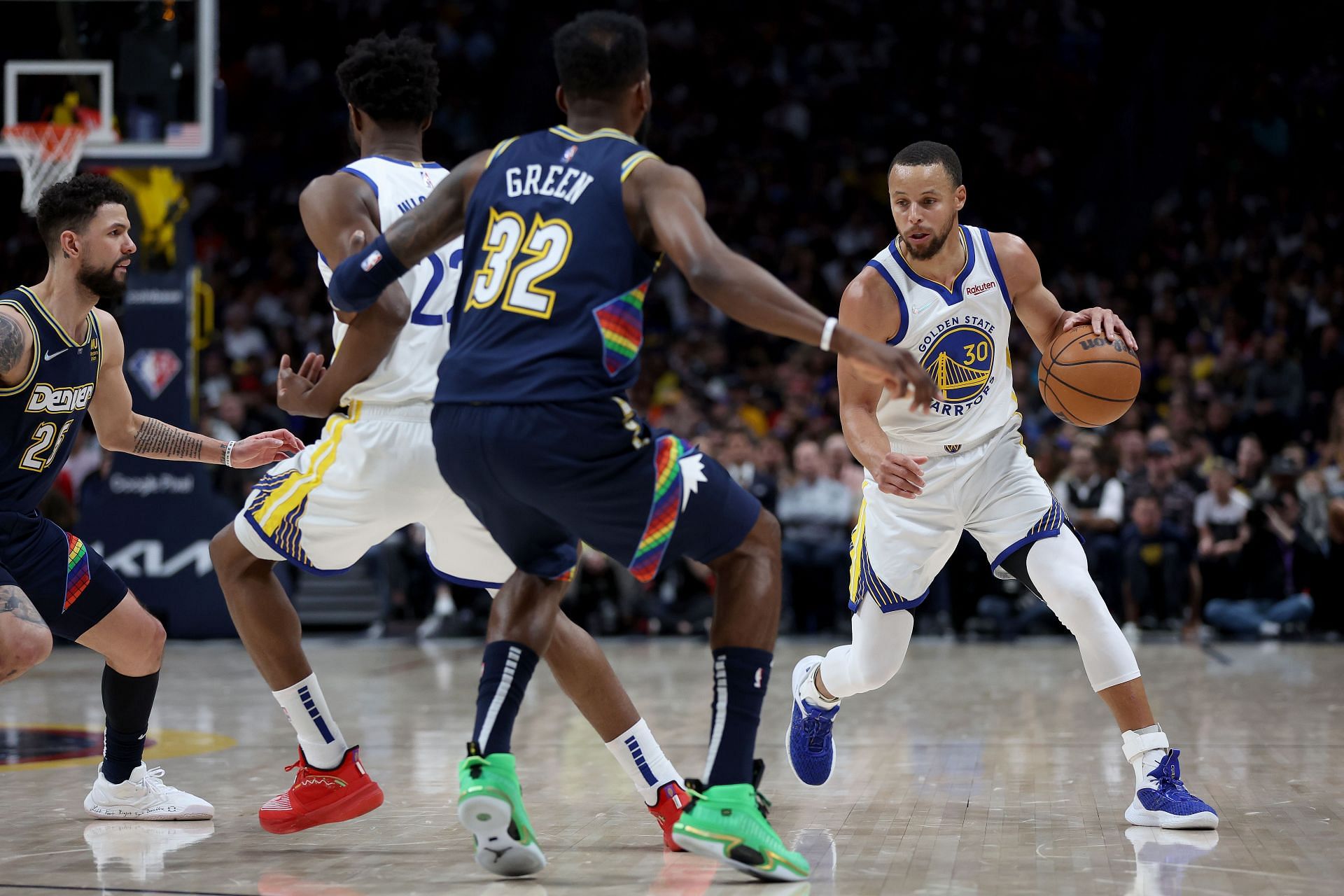 The Golden State Warriors will host the Denver Nuggets for Game 5 on April 27th