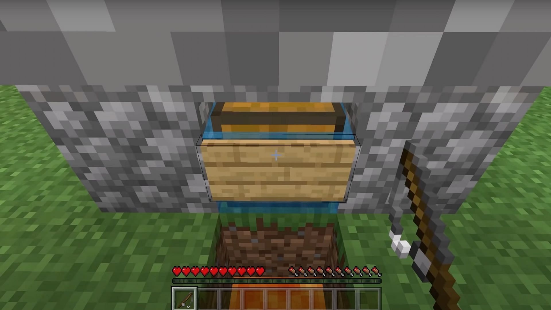 Players can now use their fish farm (Image via JC Playz/YouTube)