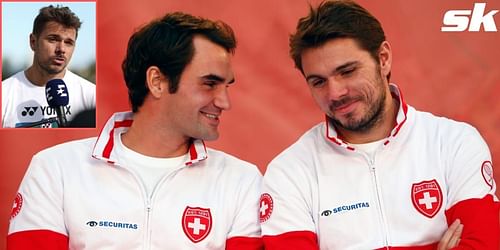 Stan Wawrinka [inset & right] recently opened up on his relationship with Roger Federer.