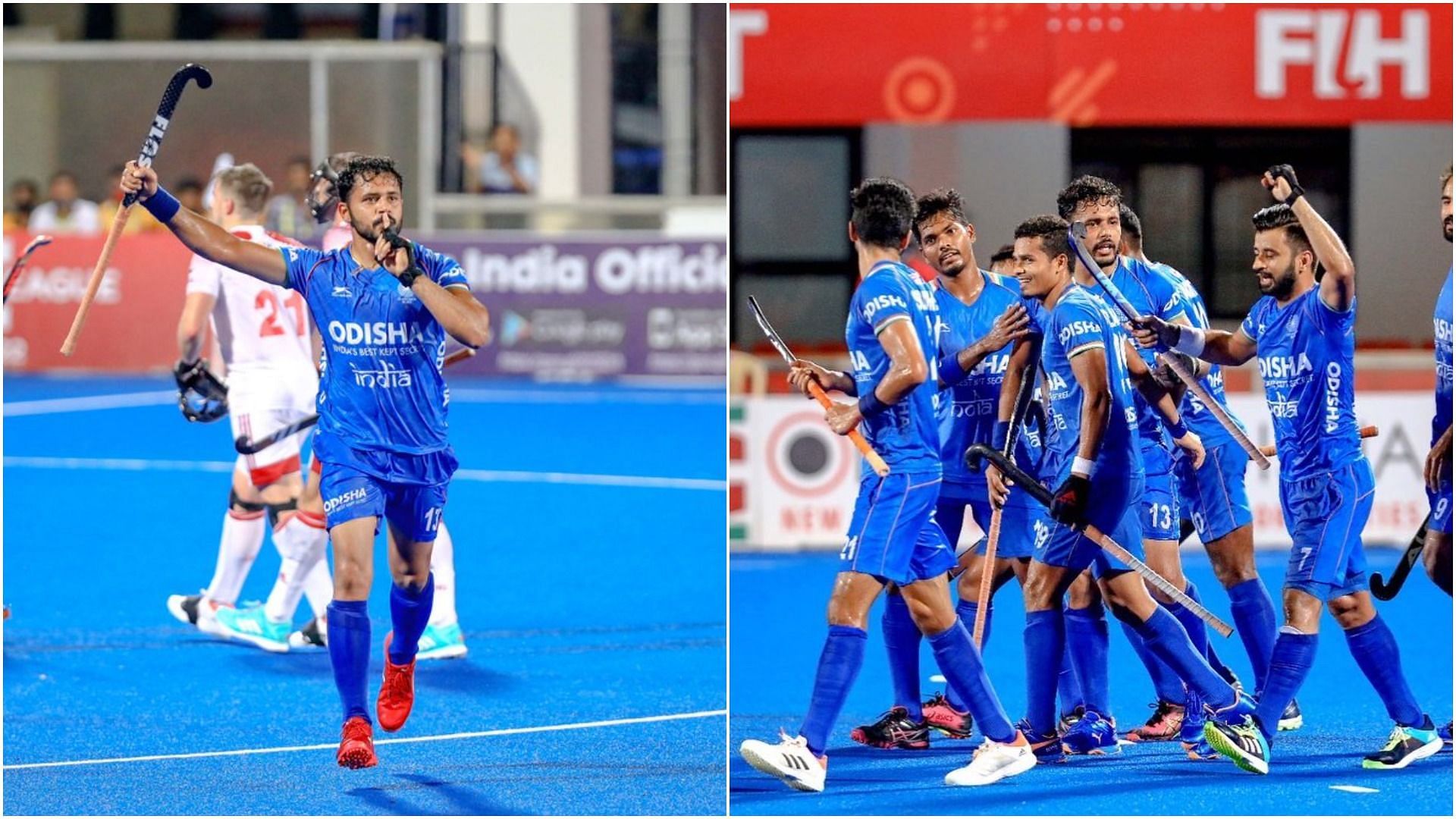 FIH Pro League 2021/22: India vs England (Pic Credit: Hockey India)