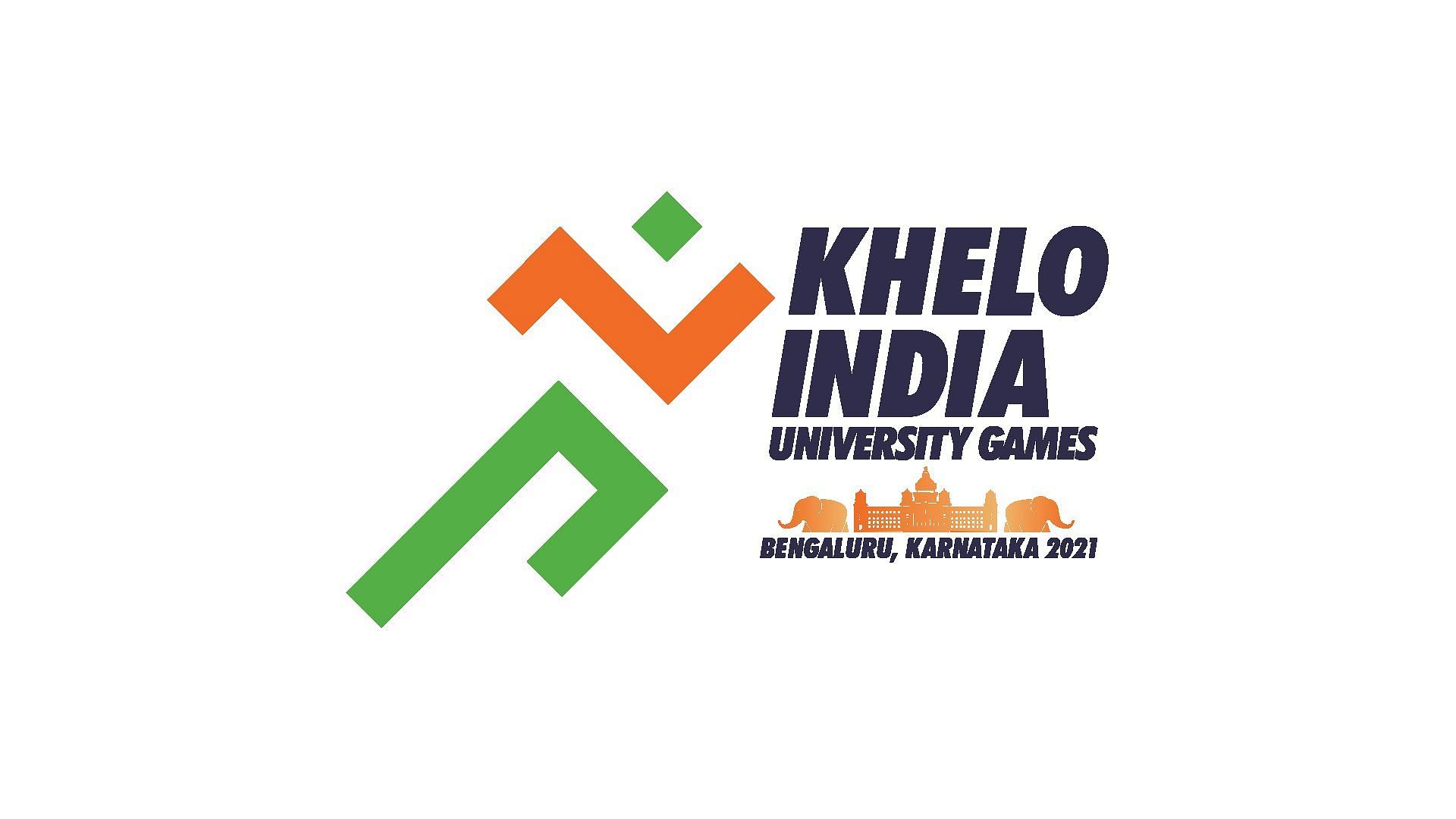 The logo of Khelo India University Games.