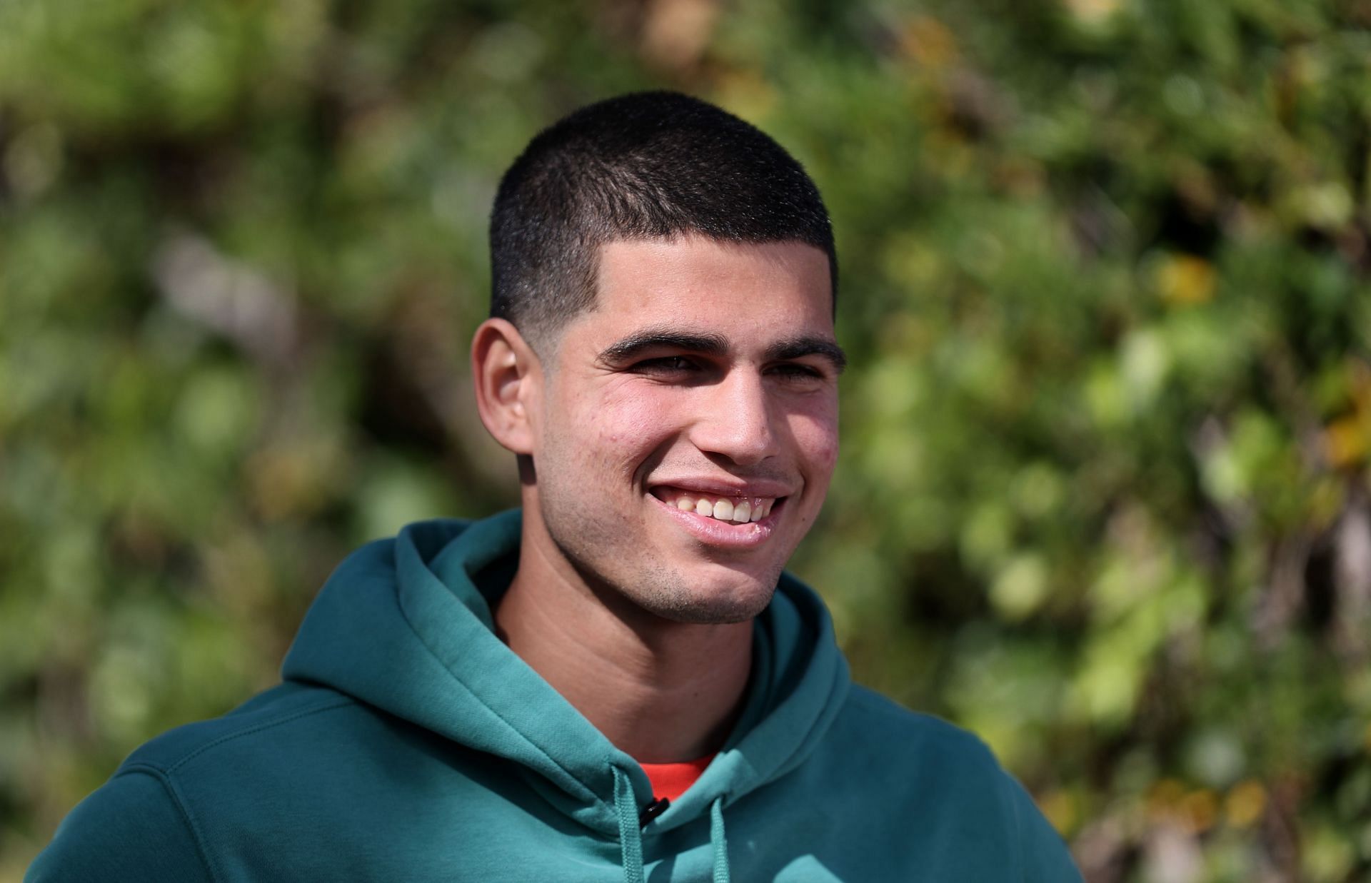 Carlos Alcaraz at the 2022 Rolex Monte-Carlo Masters.