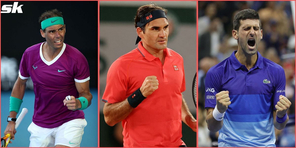 Mike Digby has discussed the competitiveness of (L-R): Rafael Nadal, Roger Federer and Novak Djokovic