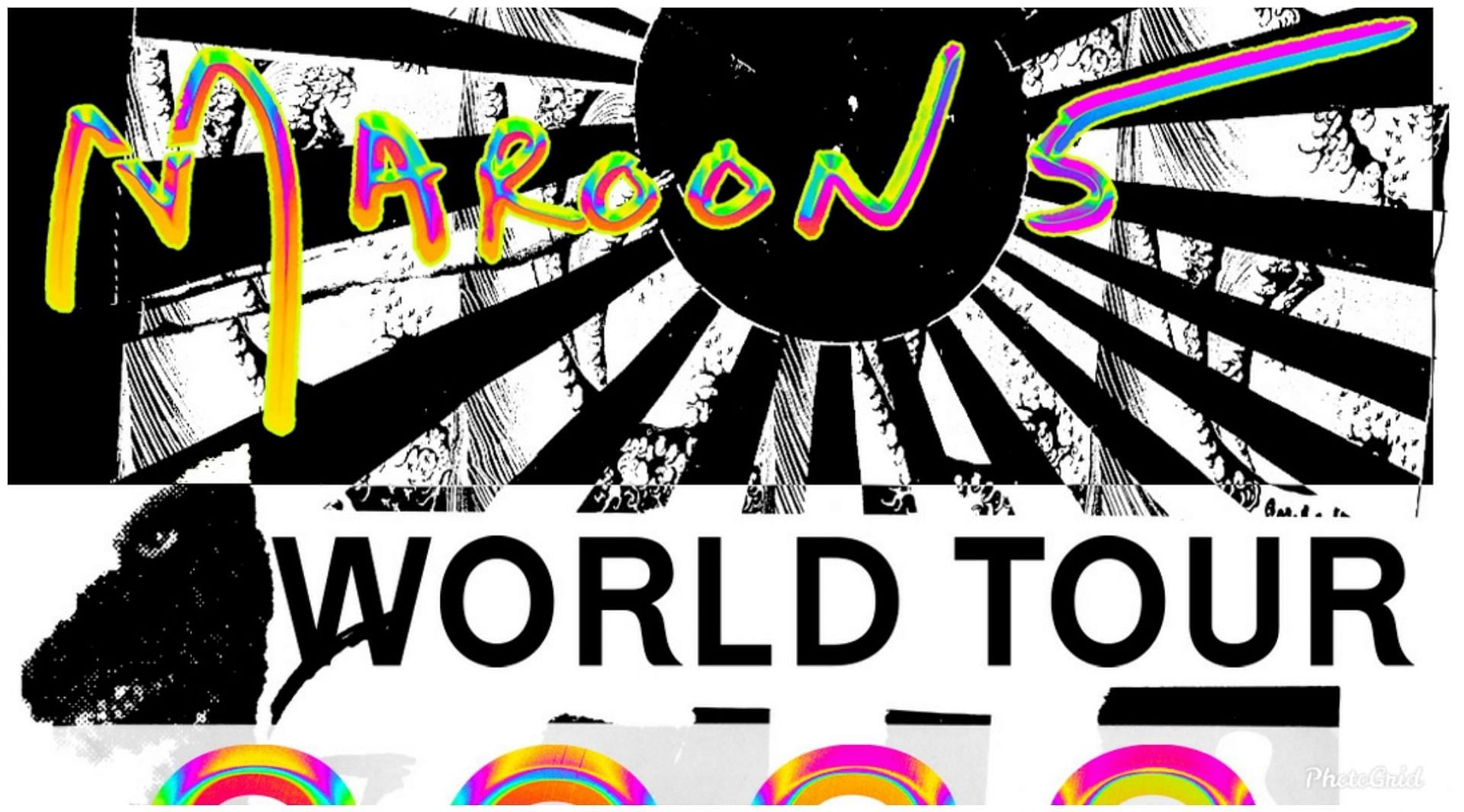 Worldwide pop superstar band Maroon 5 is set to embark on an additional run of 13 North American tour dates. (Image via Twitter @maroon5)