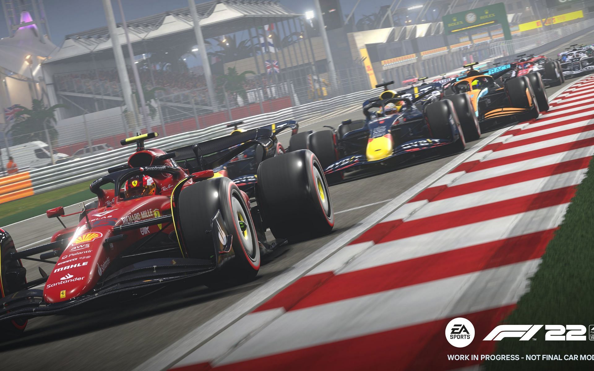 A visual from the upcoming game (Image source: Twitter/@Formula1game)