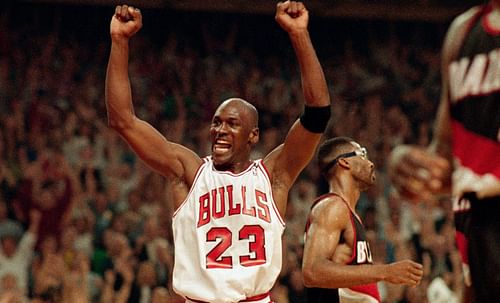 Chicago Bulls and NBA legend Michael Jordan