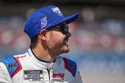 How did Kyle Larson perform at NASCAR GEICO 500 at Talladega Superspeedway?