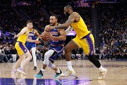 "LeHopeAndNope" - Redditors react to LeBron James' wish to play with Steph Curry, a user believes Adam Silver will "hit GM mode to make it happen"