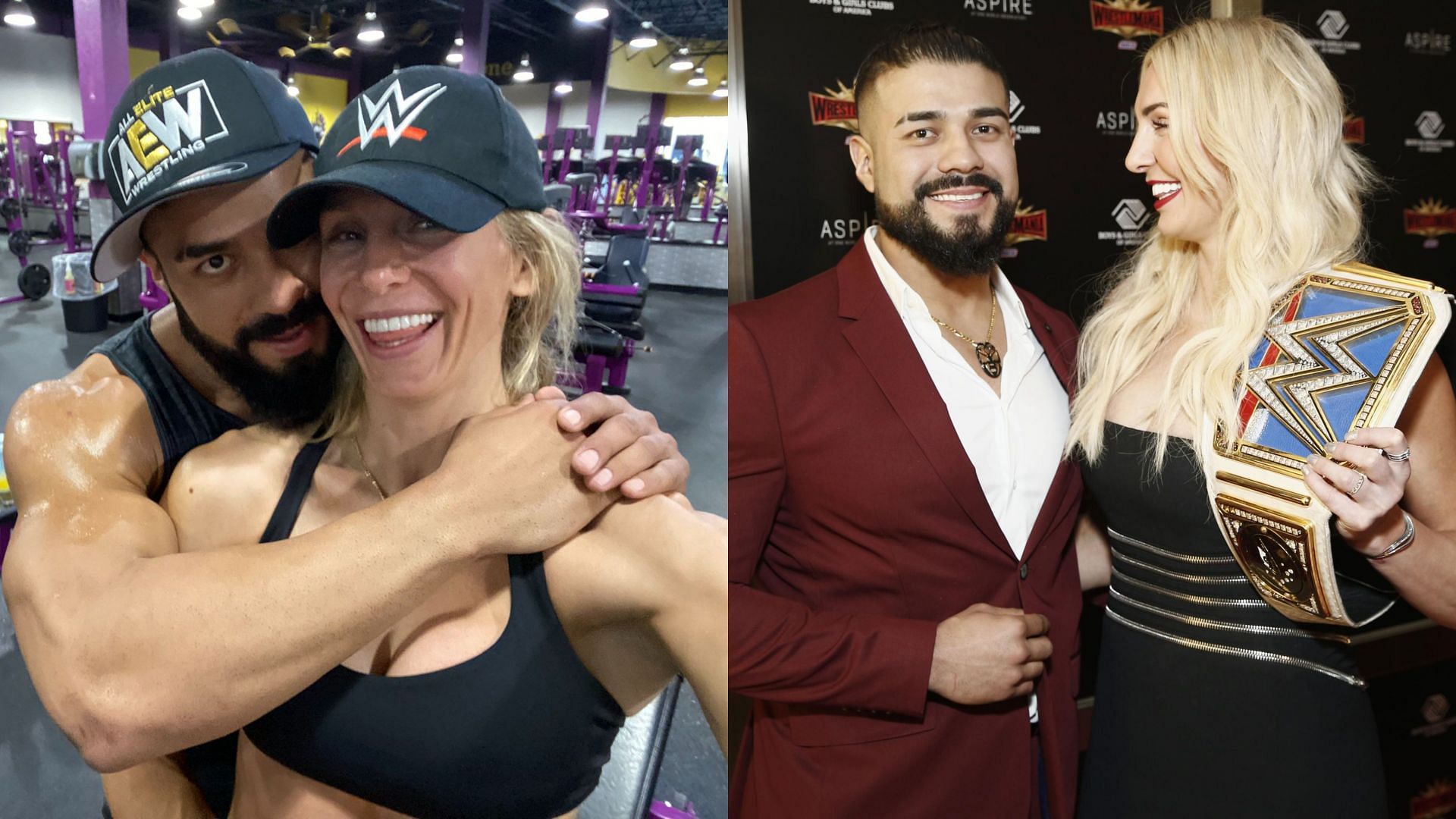 Charlotte Flair and Andrade started dating in 2019