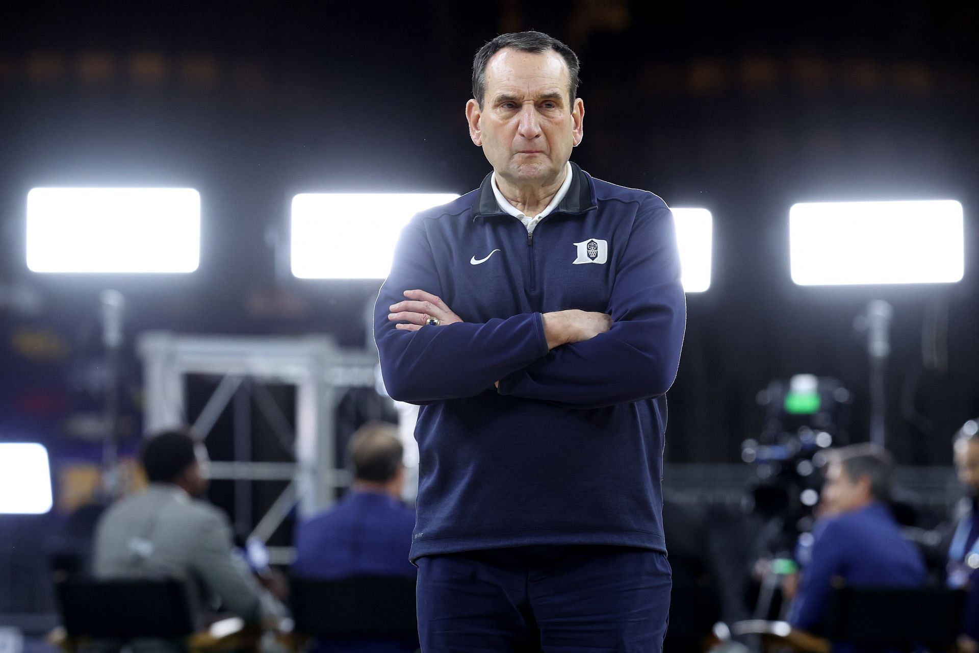 Coach K prepares for his last Final Four appearance with Duke