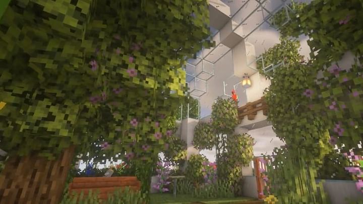 Minecraft player builds an astonishing and environment-friendly birdhouse