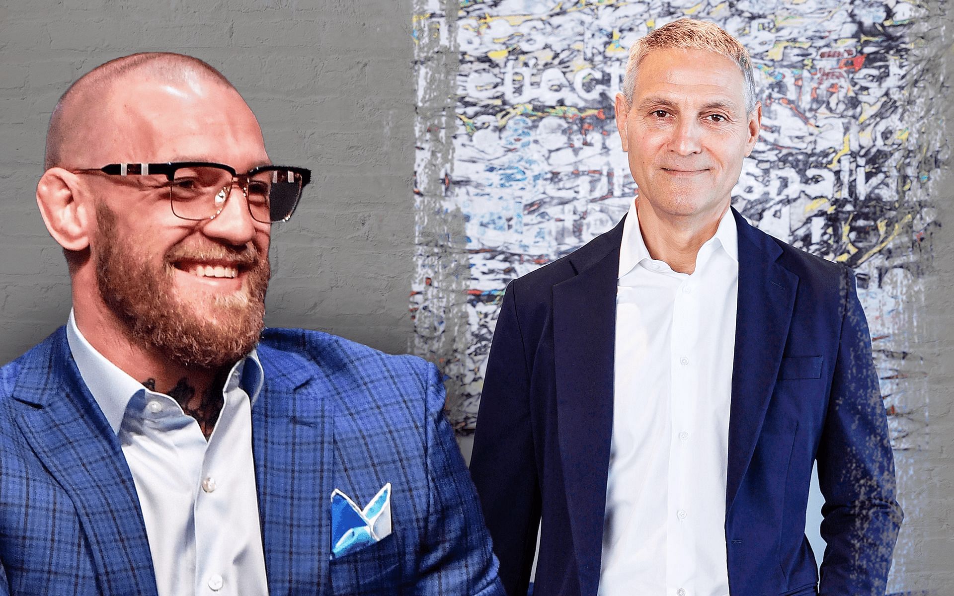 Conor McGregor congratulates Endeavor&#039;s Ari Emanuel