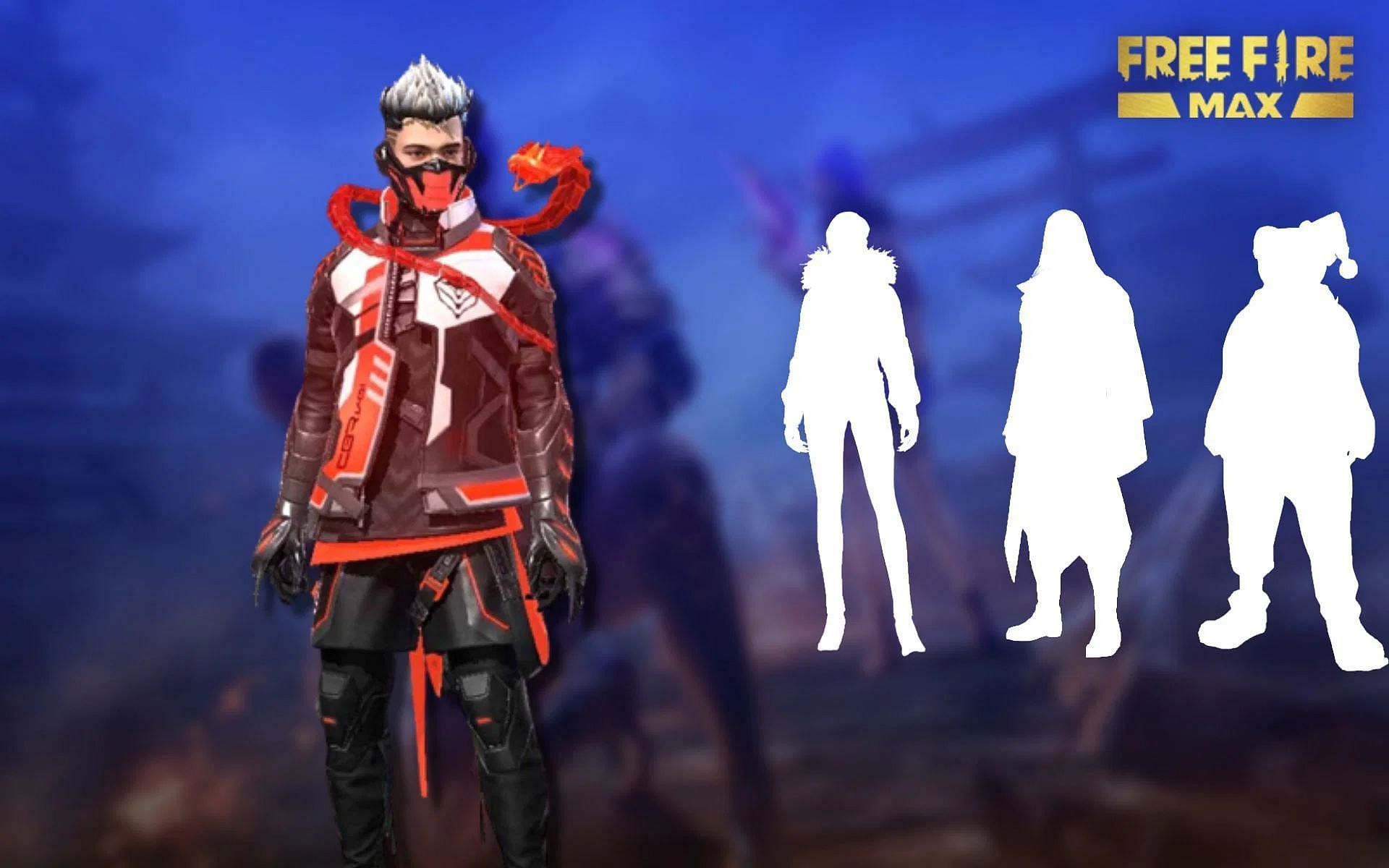 The rarest Free Fire MAX outfit sets like the Cobra bundle (Image via Sportskeeda)