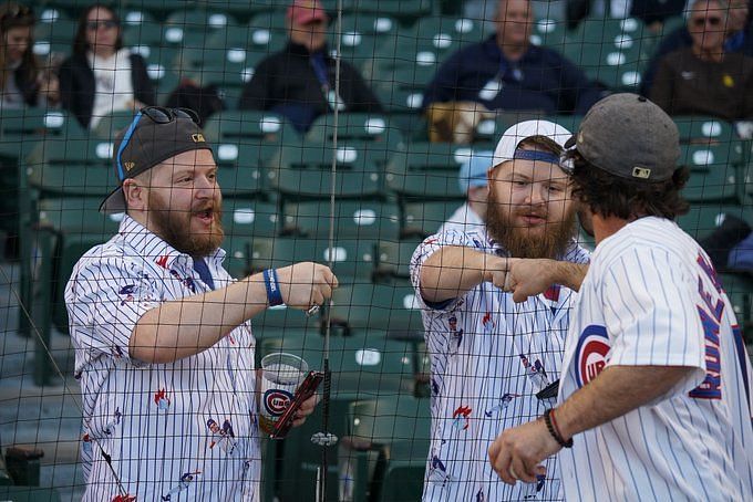 LOOK: Henry Rowengartner throws out first pitch at Cubs game 