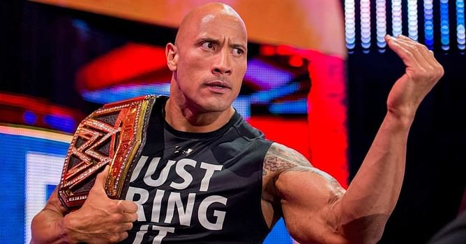 "Keep kicking a**" - The Rock responds to AEW star who wants to be like him