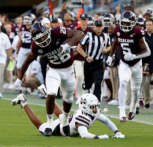 Isaiah Spiller, RB of Texas A&M