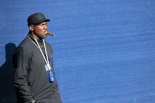 Michael Jordan at the 2014 Ryder Cup